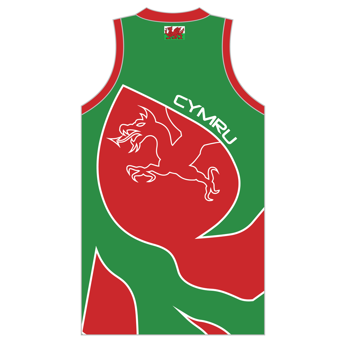 Mounted Games Wales Sublimated Basketball Vest