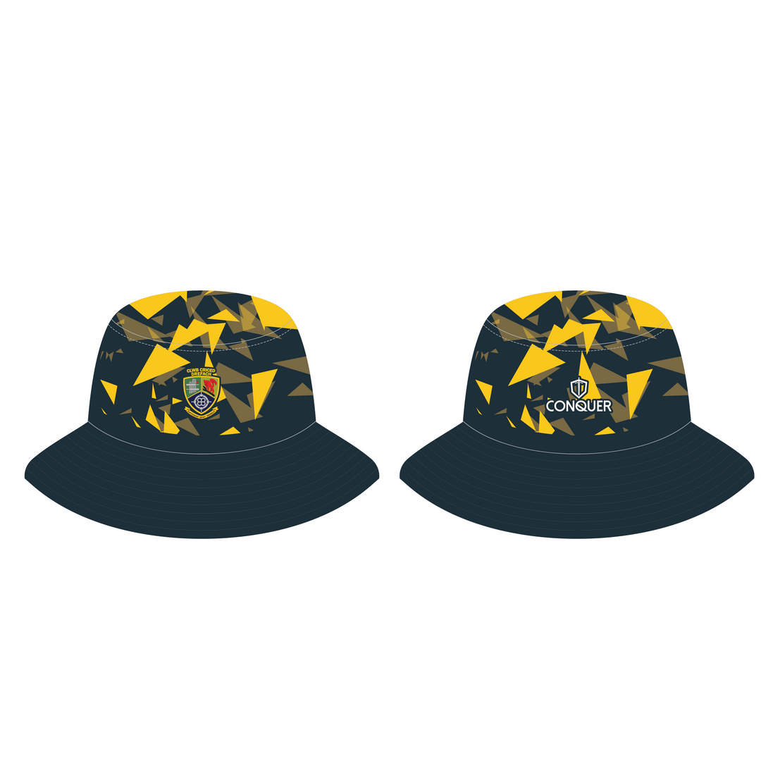 Drefach Cricket Club Reversible Bucket Hat (Adults)