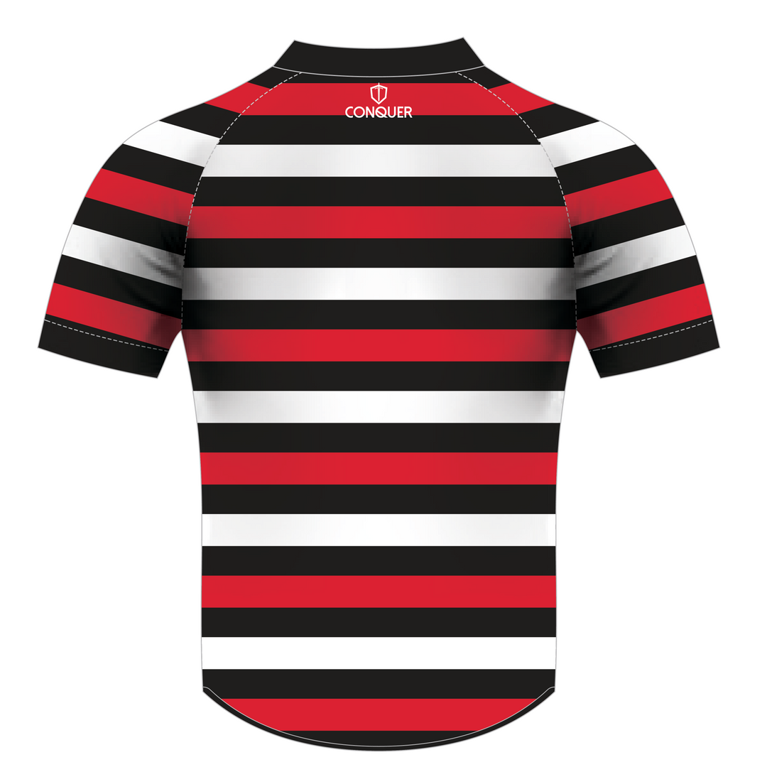 Nantyglo RFC Senior Retro Sublimated Striped Shirt
