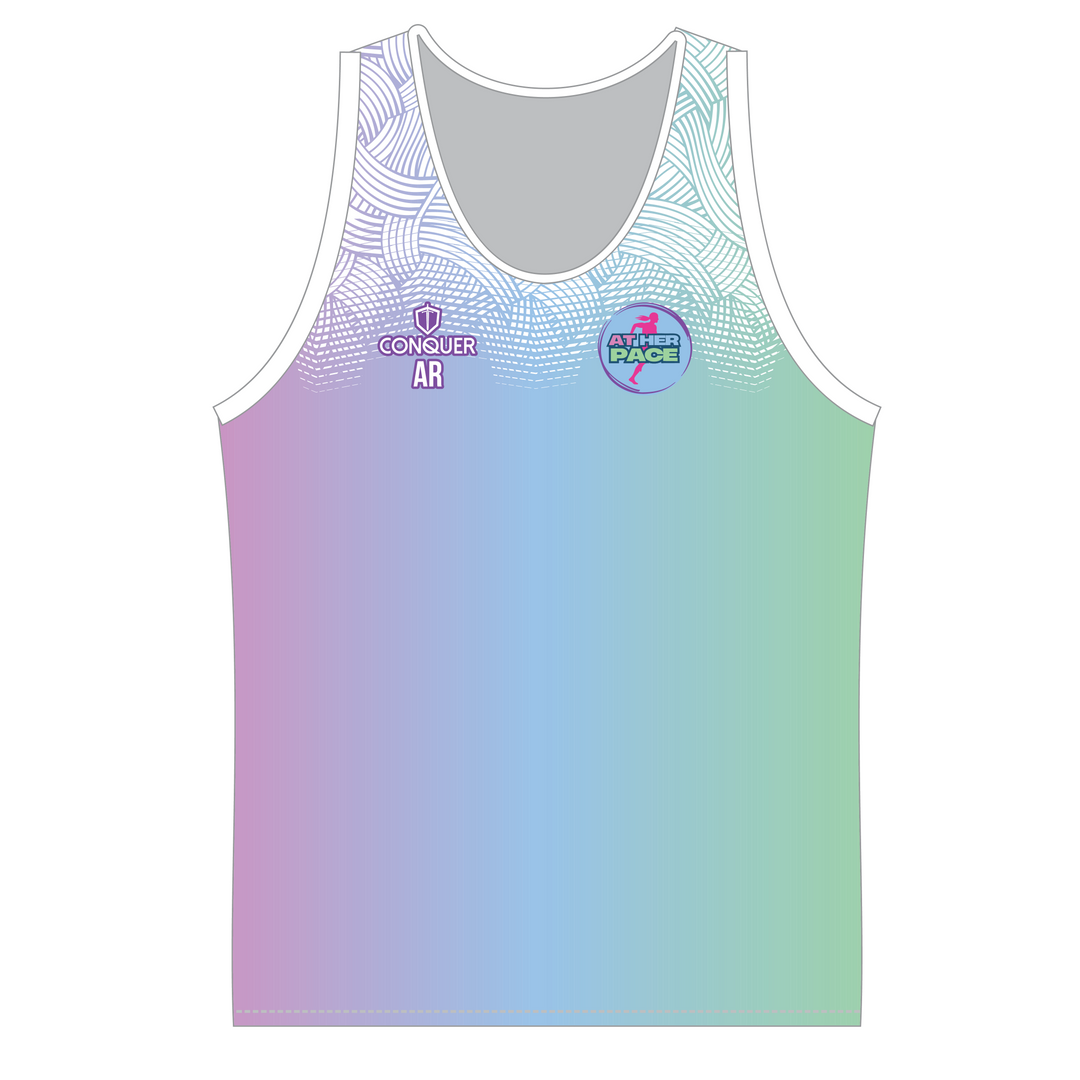 At Her Pace Sublimated Singlet Vest