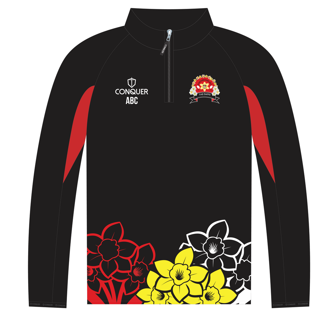 Pontardawe Daffs Pro 1/4 Zip Midlayer
