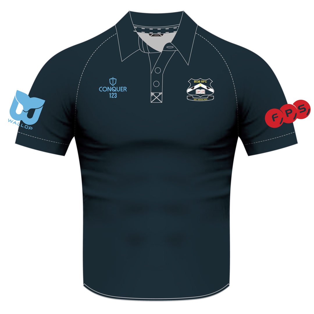 Trebanos BOB RFC Sublimated Polo Shirt Kids