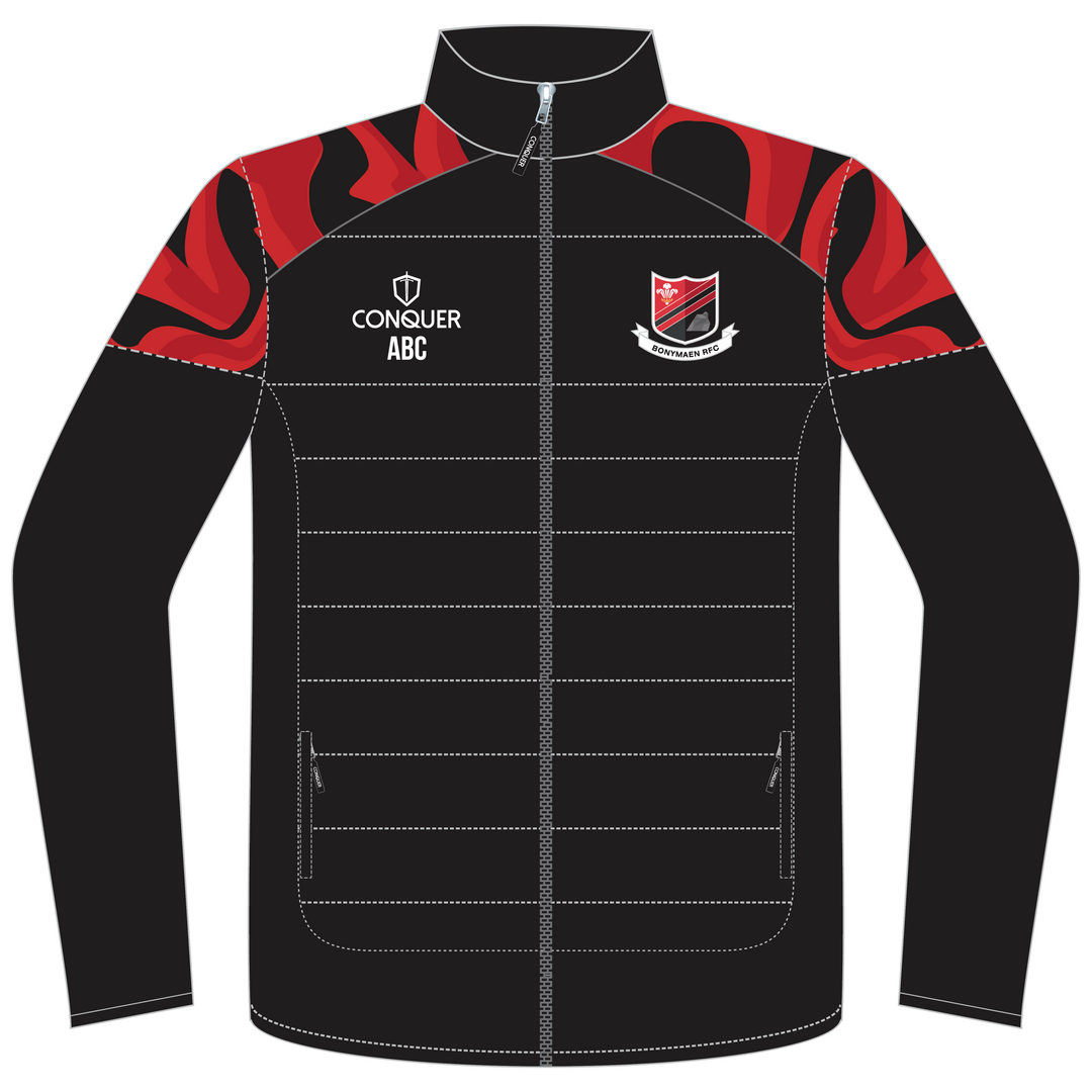 Bonymaen RFC Full Zip Hybrid Track Jacket KIDS