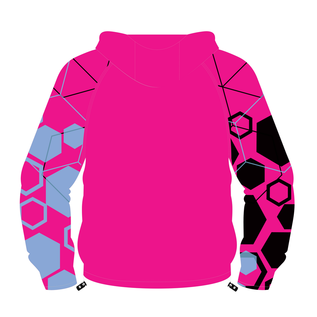 WWJ PRO Hooded Windbreaker - Pink
