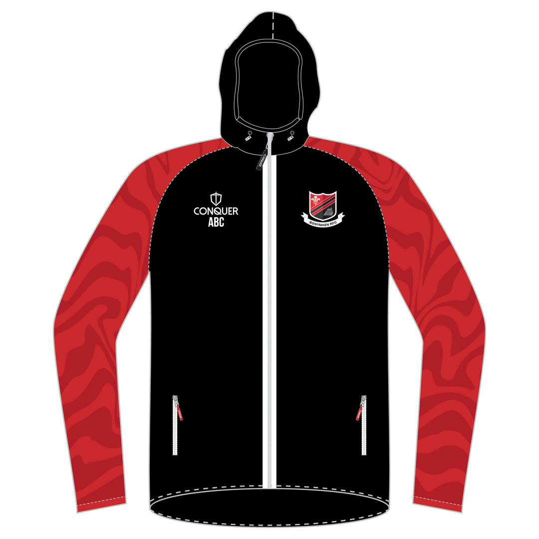 Bonymaen RFC Full Zip Light Running Jacket