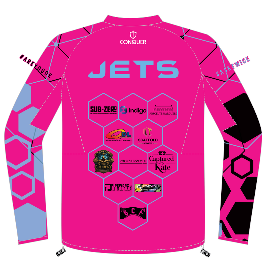 West Wales Jets PRO Windbreaker - Pink