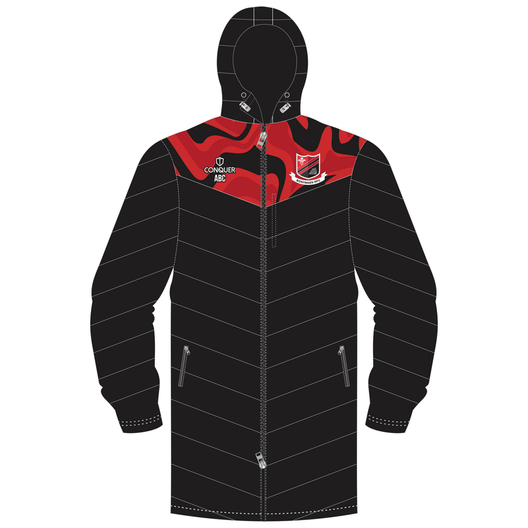 Bonymaen RFC Long Puffy Jacket