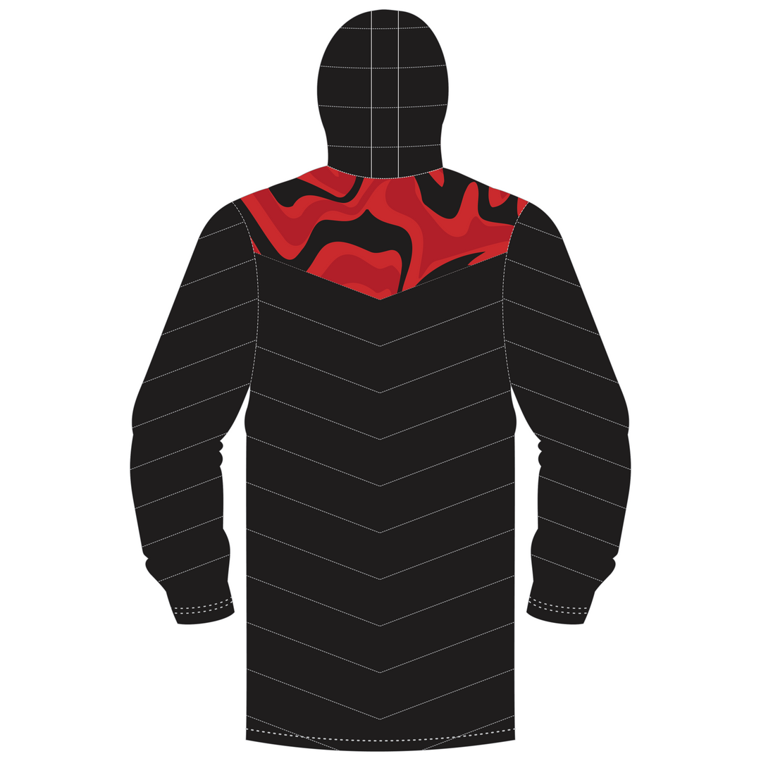 Bonymaen RFC Long Puffy Jacket