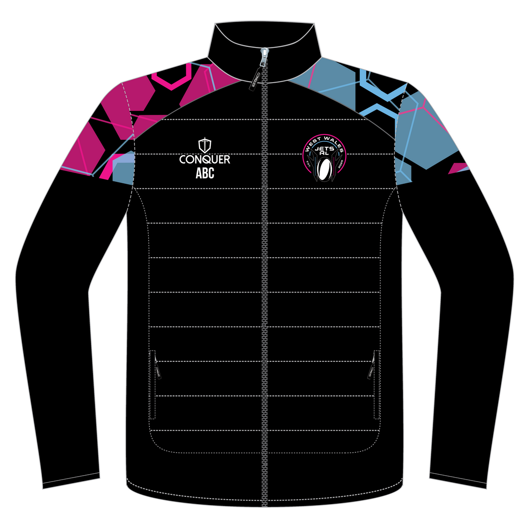 West Wales Jets Full Zip Hybrid Track Jacket