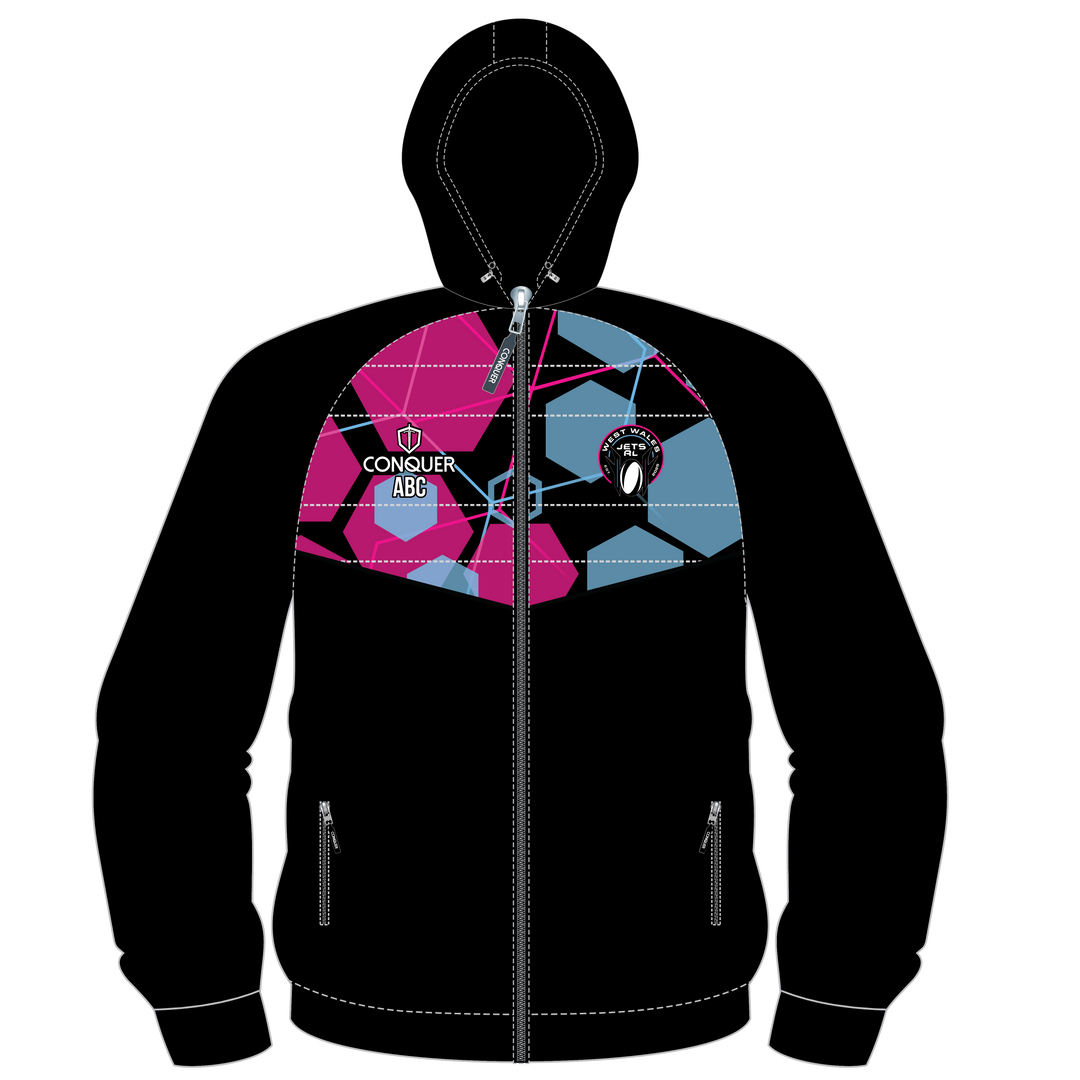 WWJ Full Zip Hybrid Hoodie