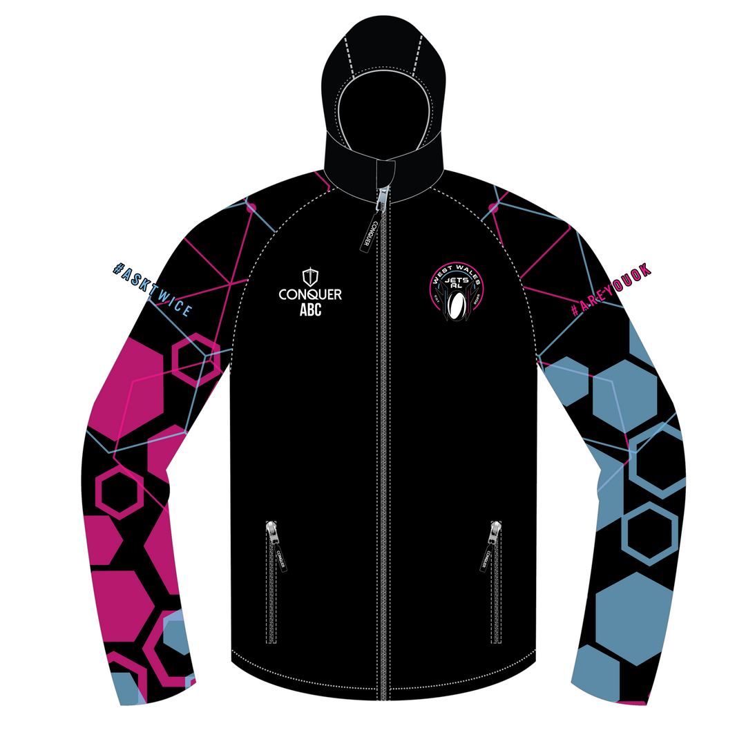 West Wales Jets Full Zip PRO Rain Jacket