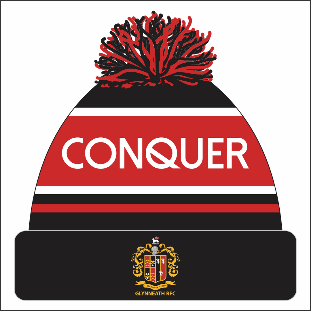 Glynneath RFC Bobble Hat (Adults)