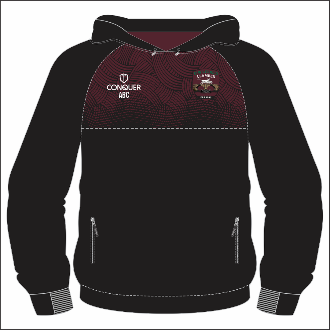 Clwb Criced Llambed Hoodie