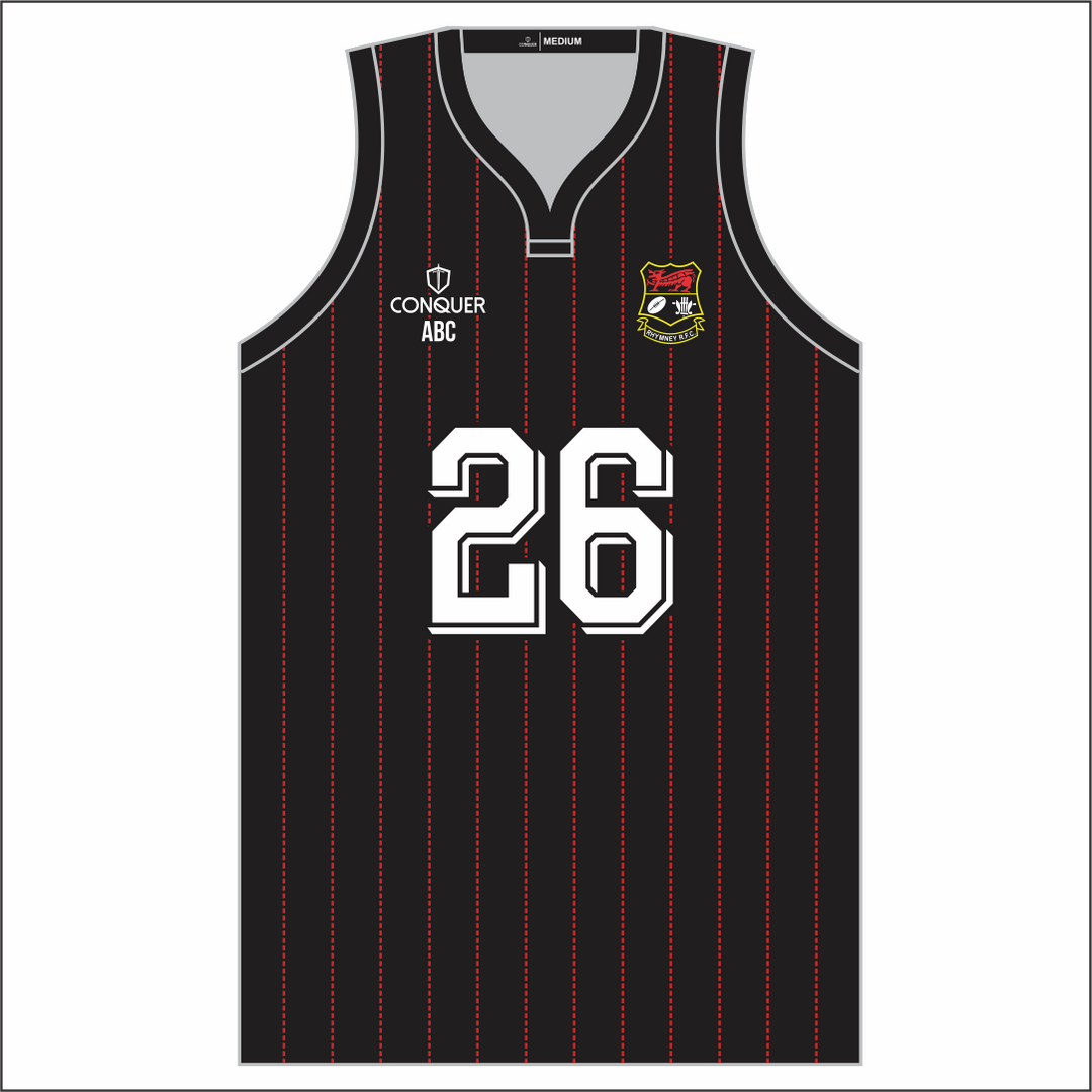 Rhymney RFC Sublimated Basketball Vest - 26/27