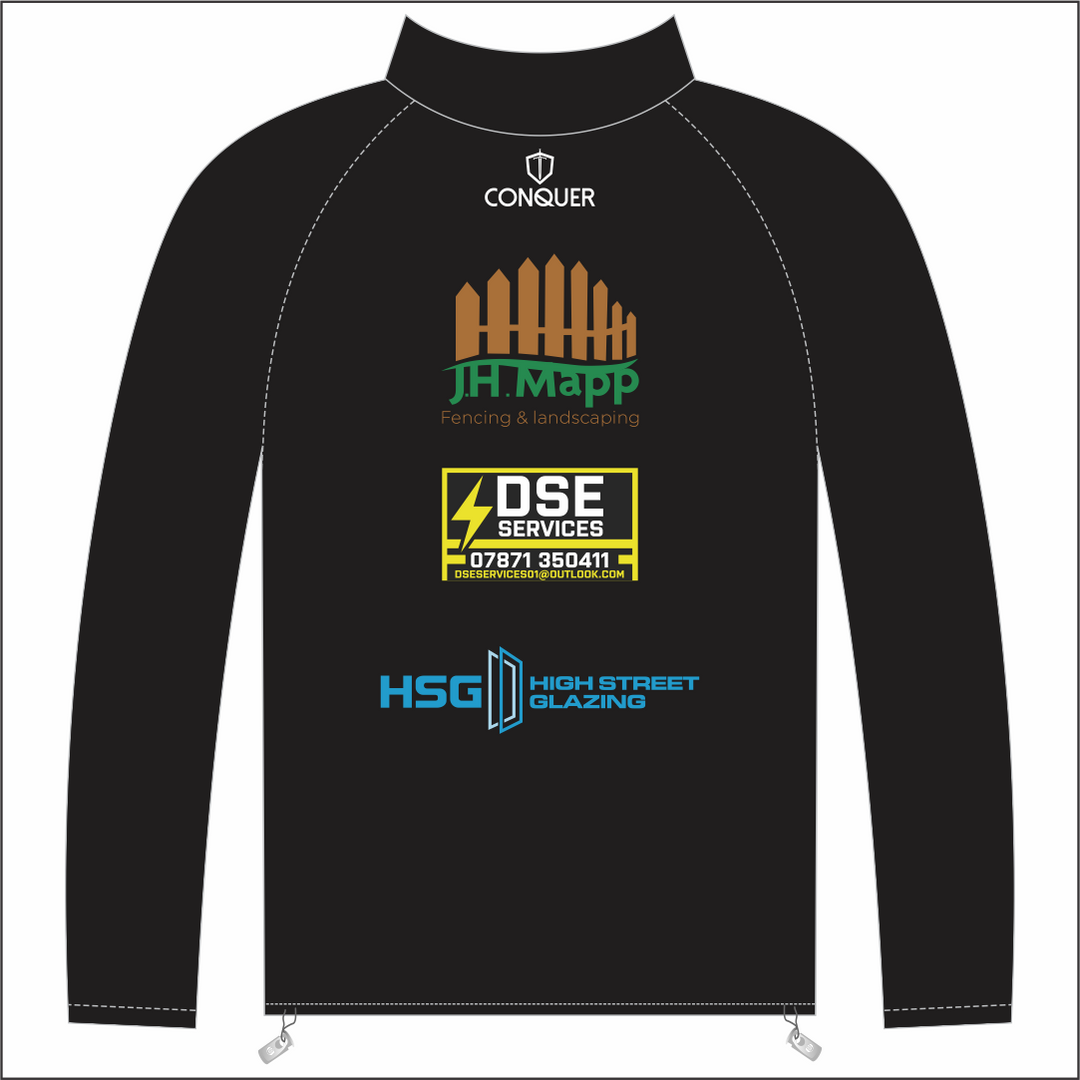 New Panteg Seniors RFC 1/4 Zip Midlayer Kids