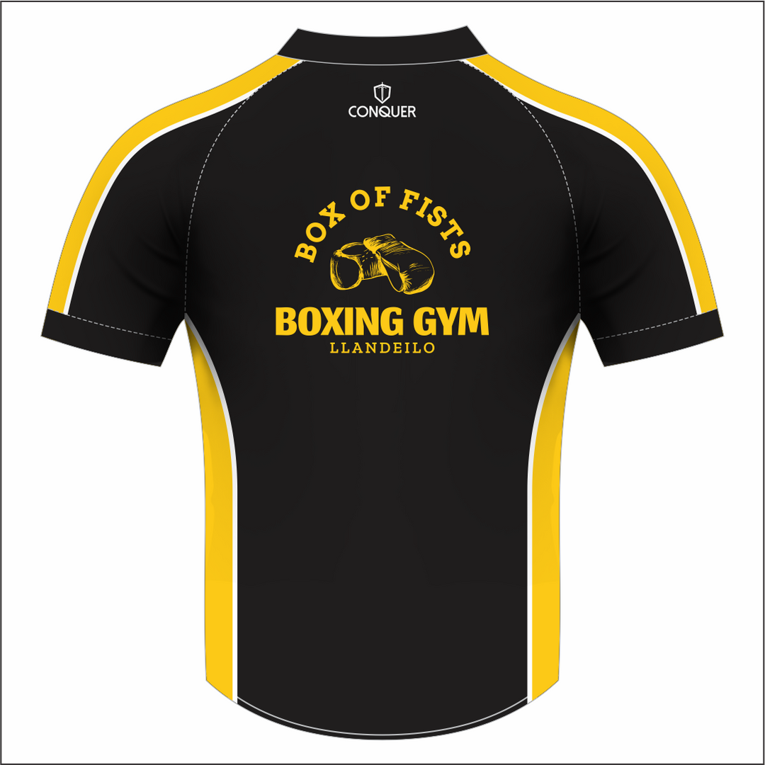 Box Of Fists Sublimated Polo Shirt