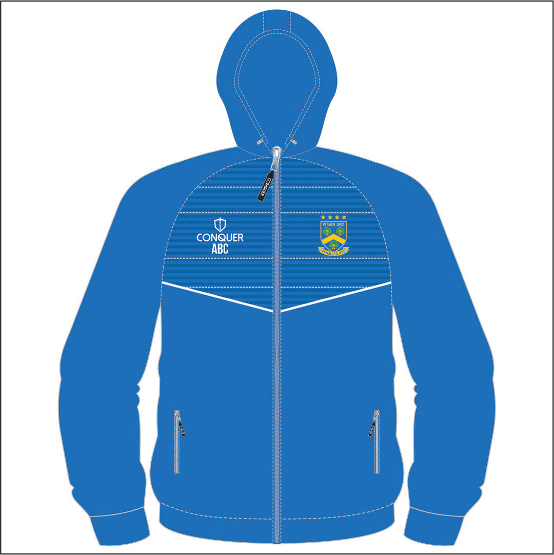 Penallta RFC Full Zip Hybrid Hoodie