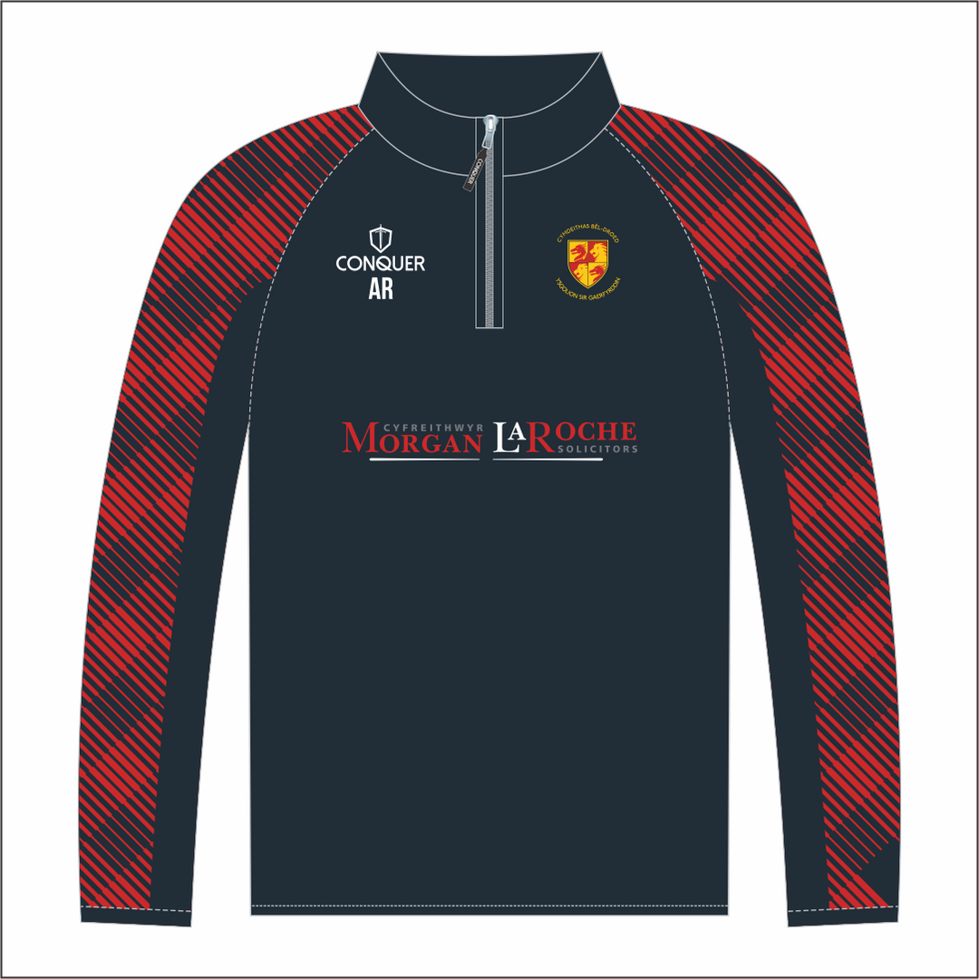 CSFA Boys PRO 1/4 Zip Midlayer - Navy