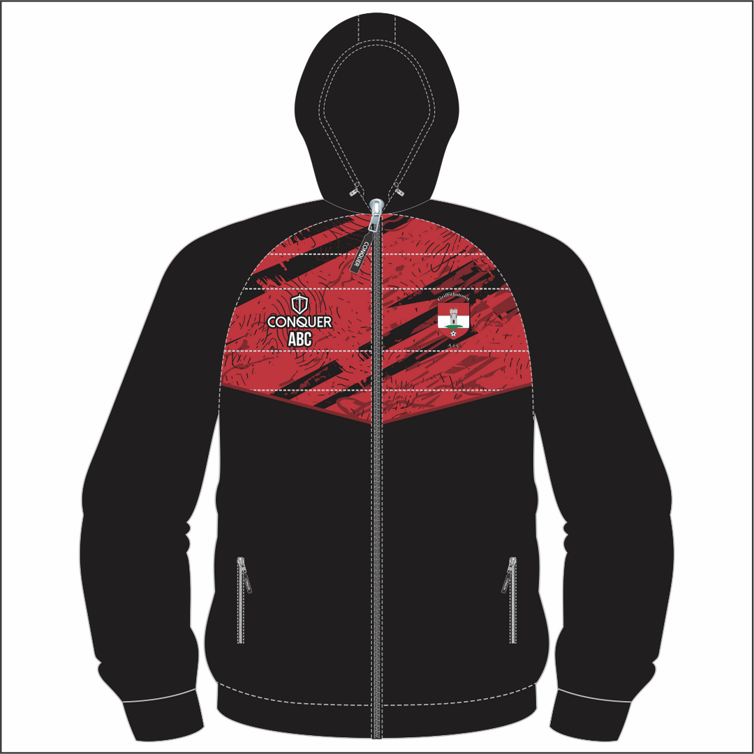 Griffithstown FC Full Zip Hybrid Hoodie KIDS