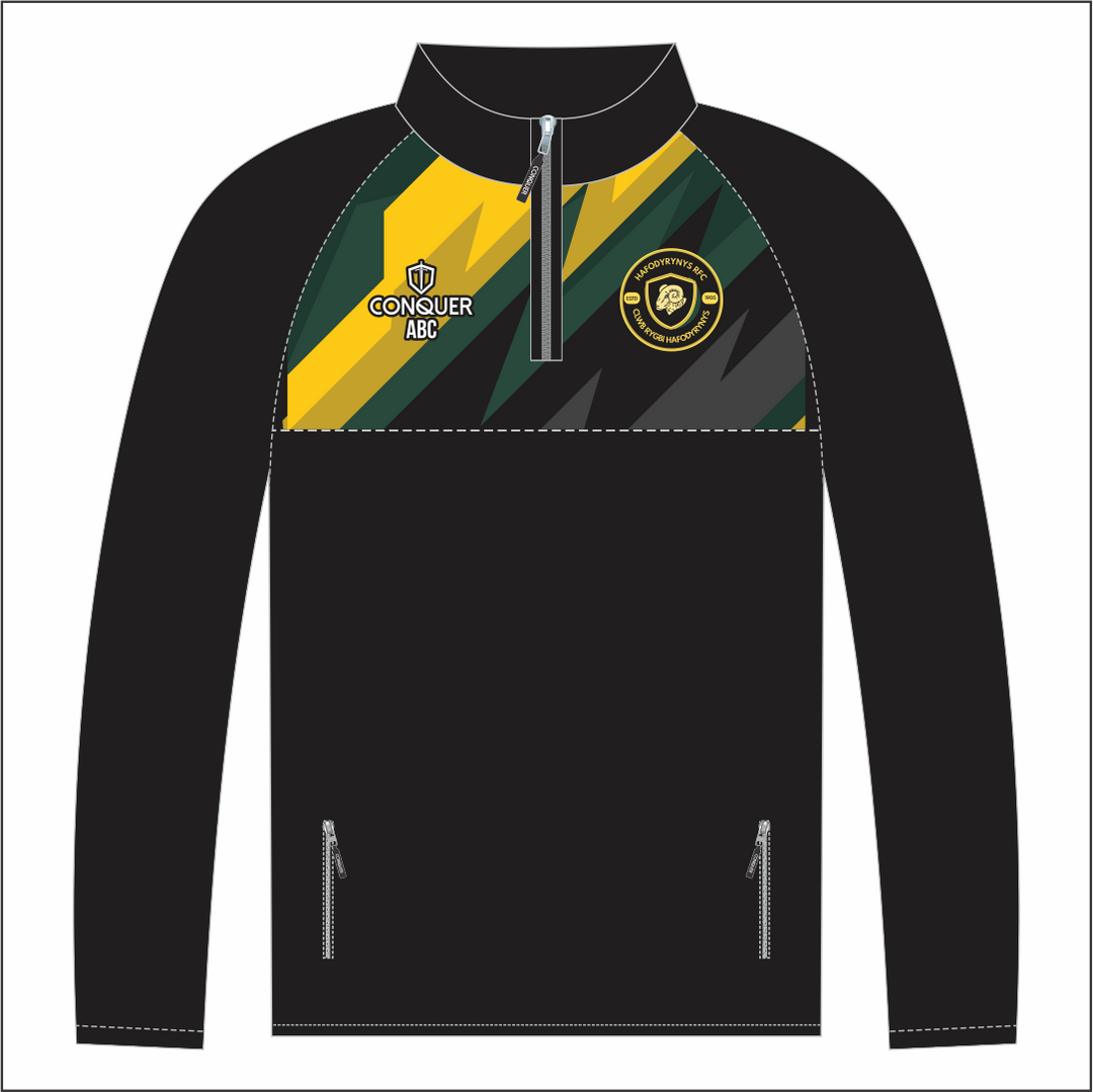 Hafodyrynys RFC 1/4 Zip Midlayer Kids