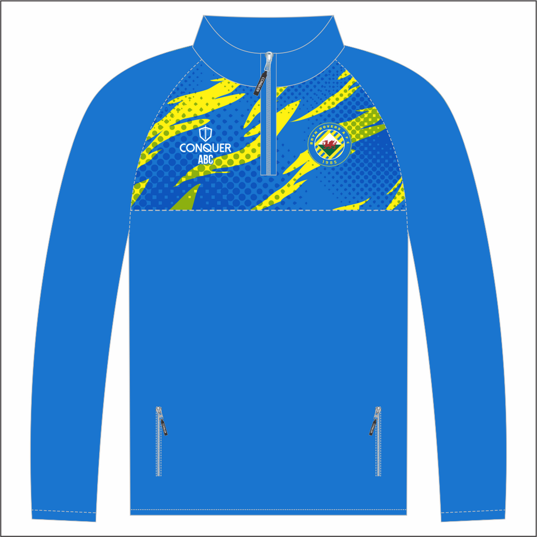 Bryn Rovers AFC 1/4 Zip Midlayer