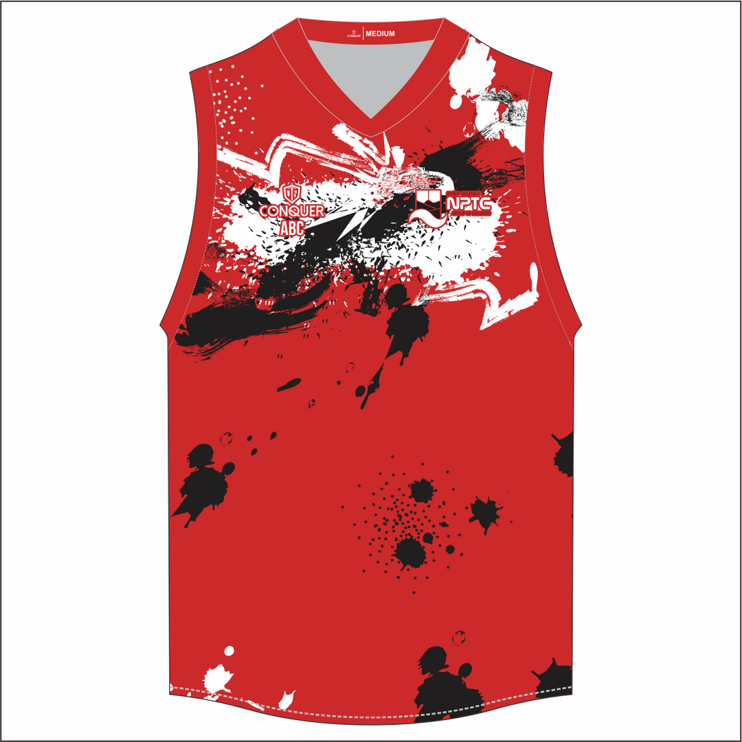 NPTC Netball Academy Sublimated Aussie Vest