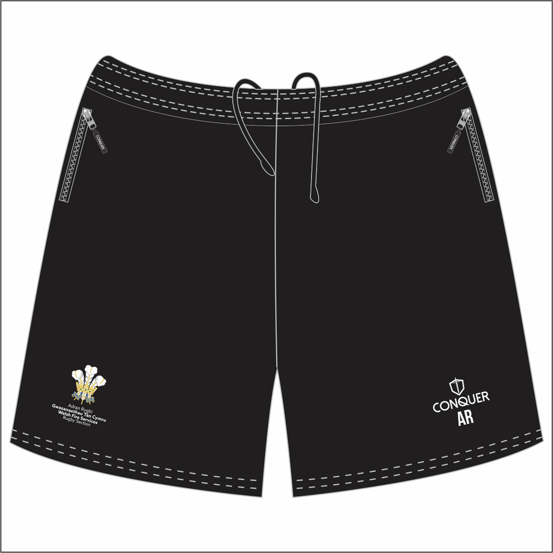 Welsh Fire Service Rugby Leisure Shorts