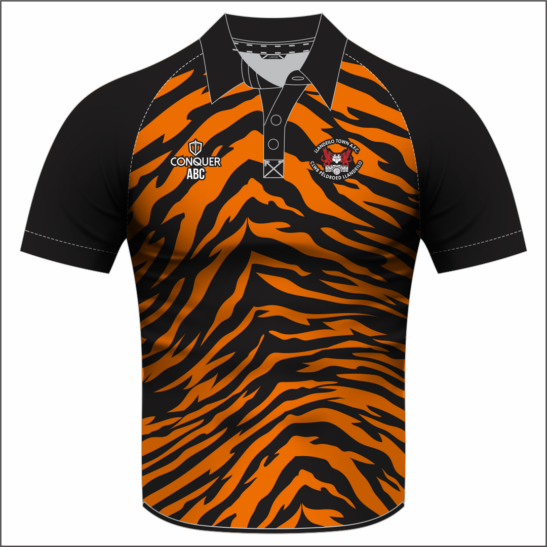 Llandeilo AFC Juniors Sublimated Polo Shirt Kids