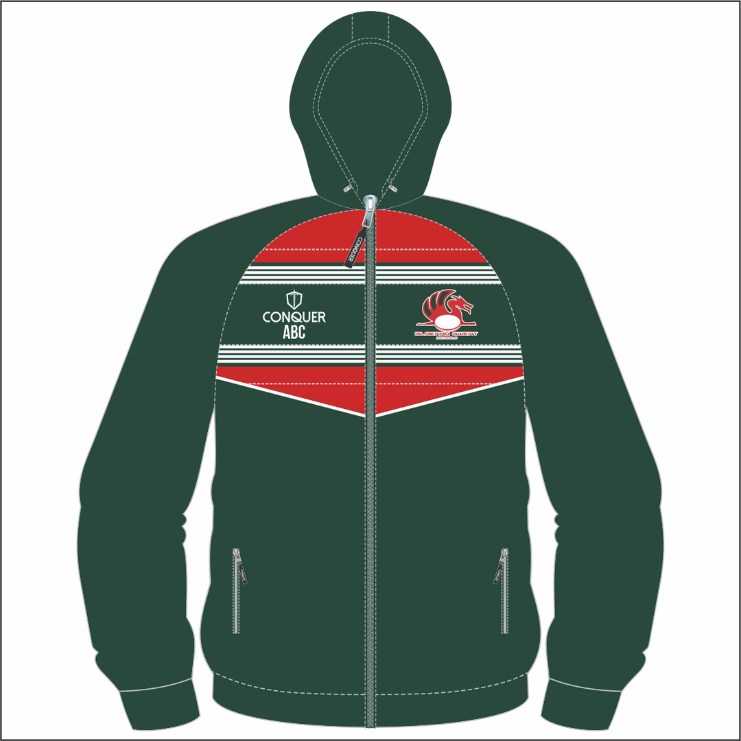Blaenau Gwent Schools Full Zip Hybrid Hoodie