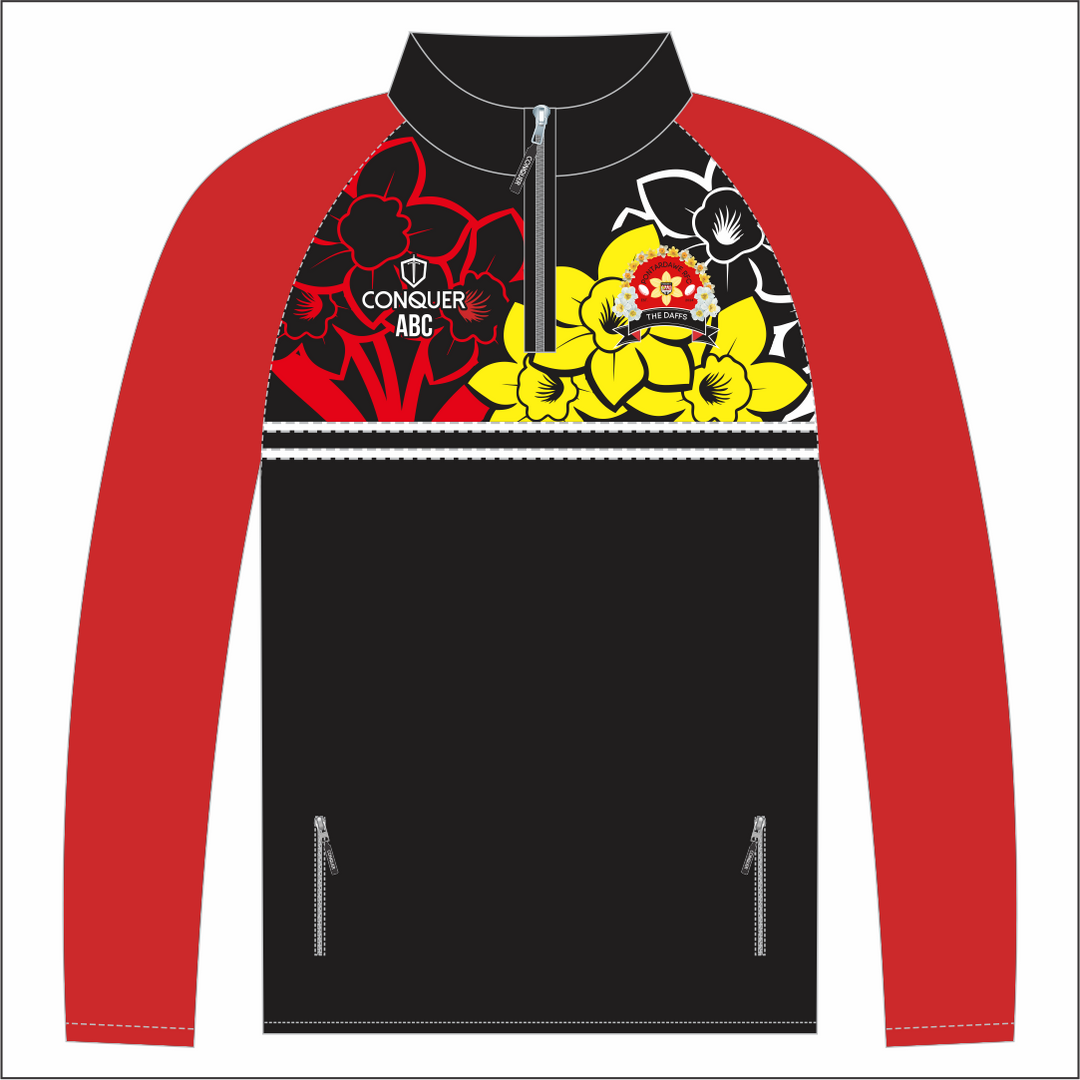 Pontardawe Daffs 1/4 Zip Midlayer