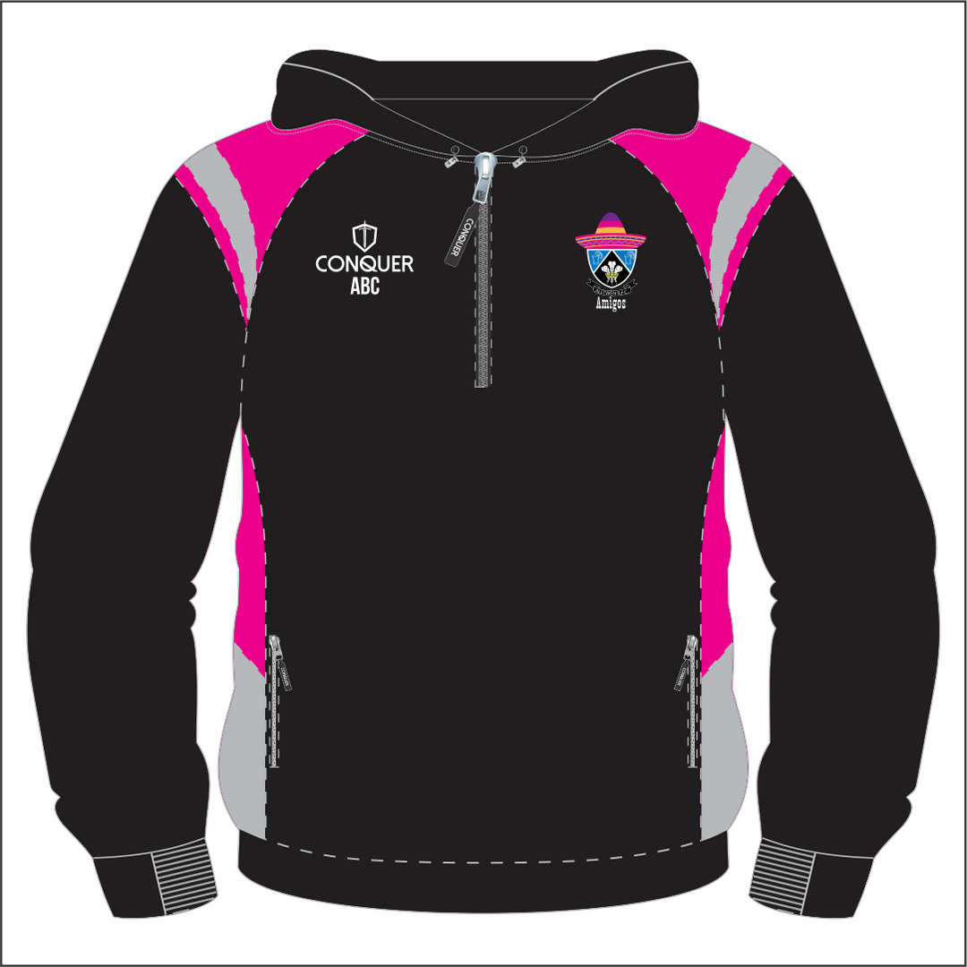 Alltwen Amigos RFC Ladies  1/4 Zip Hoodie Kids