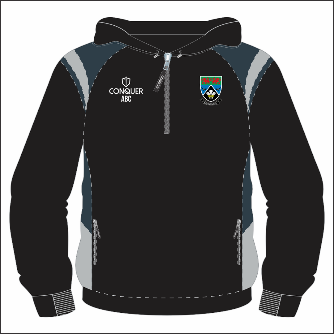 Alltwen Touch RFC Mens 1/4 Zip Hoodie