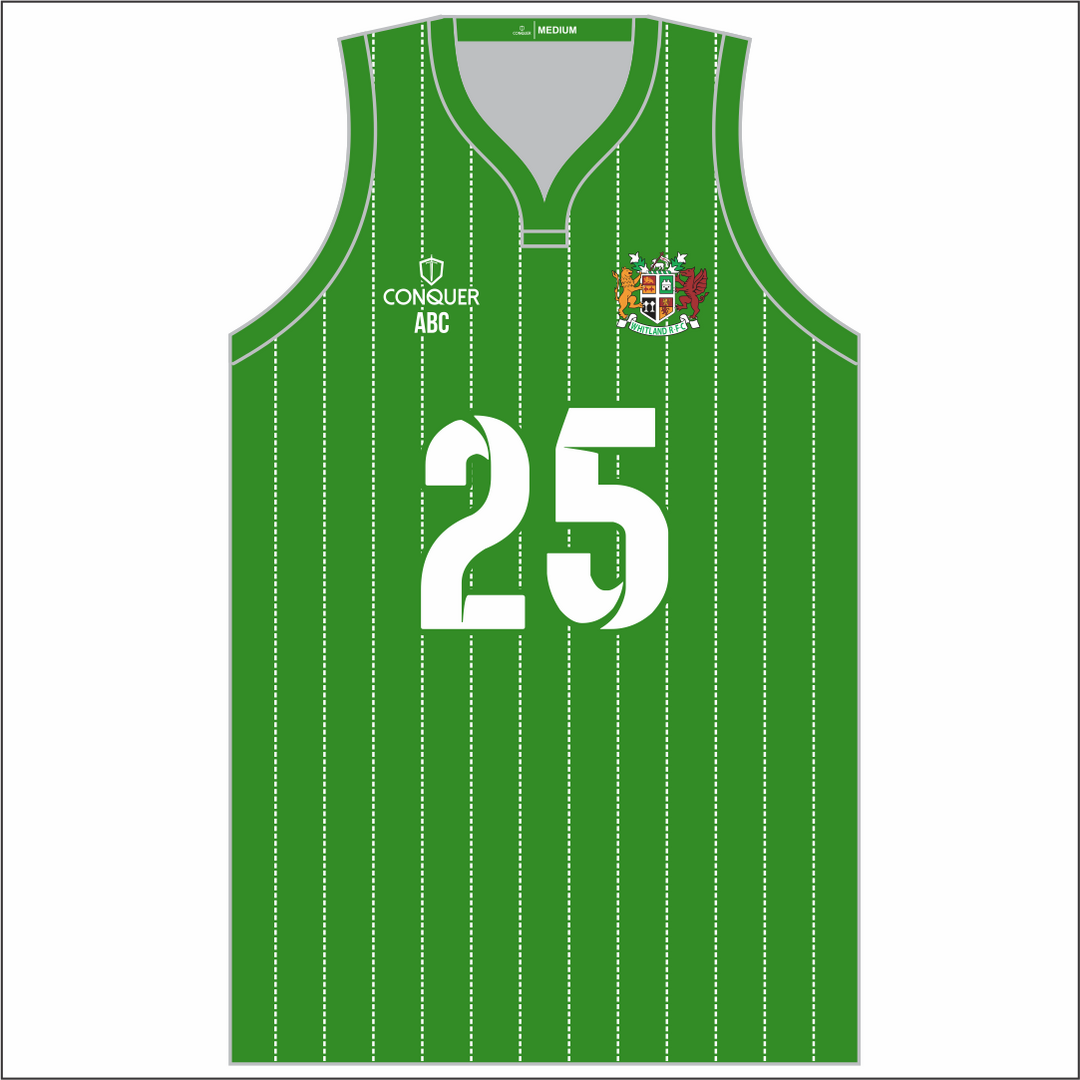 Whitland RFC Striped Basketball Vest Kids