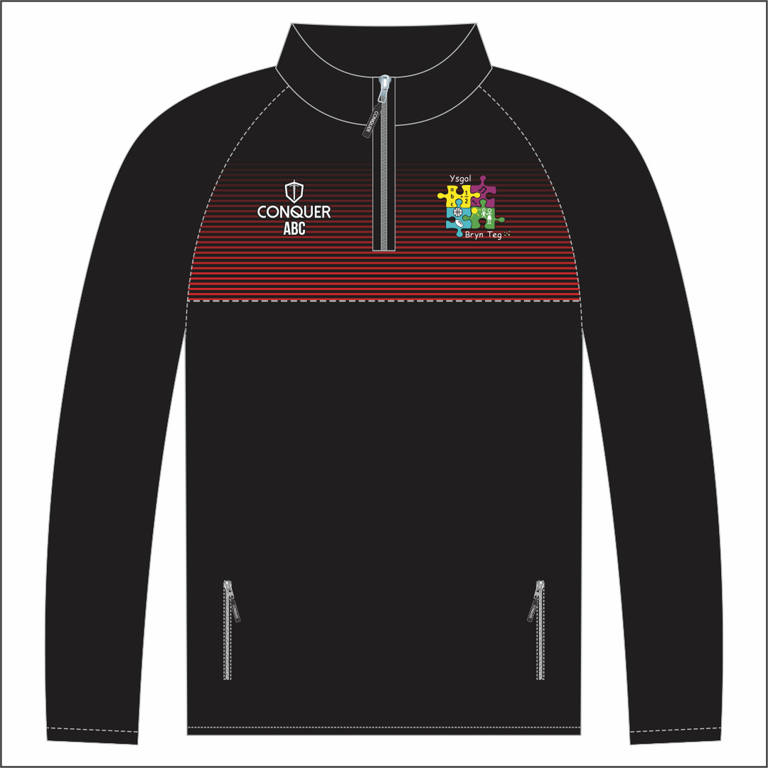 Ysgol Bryn Teg 1/4 Zip Midlayer