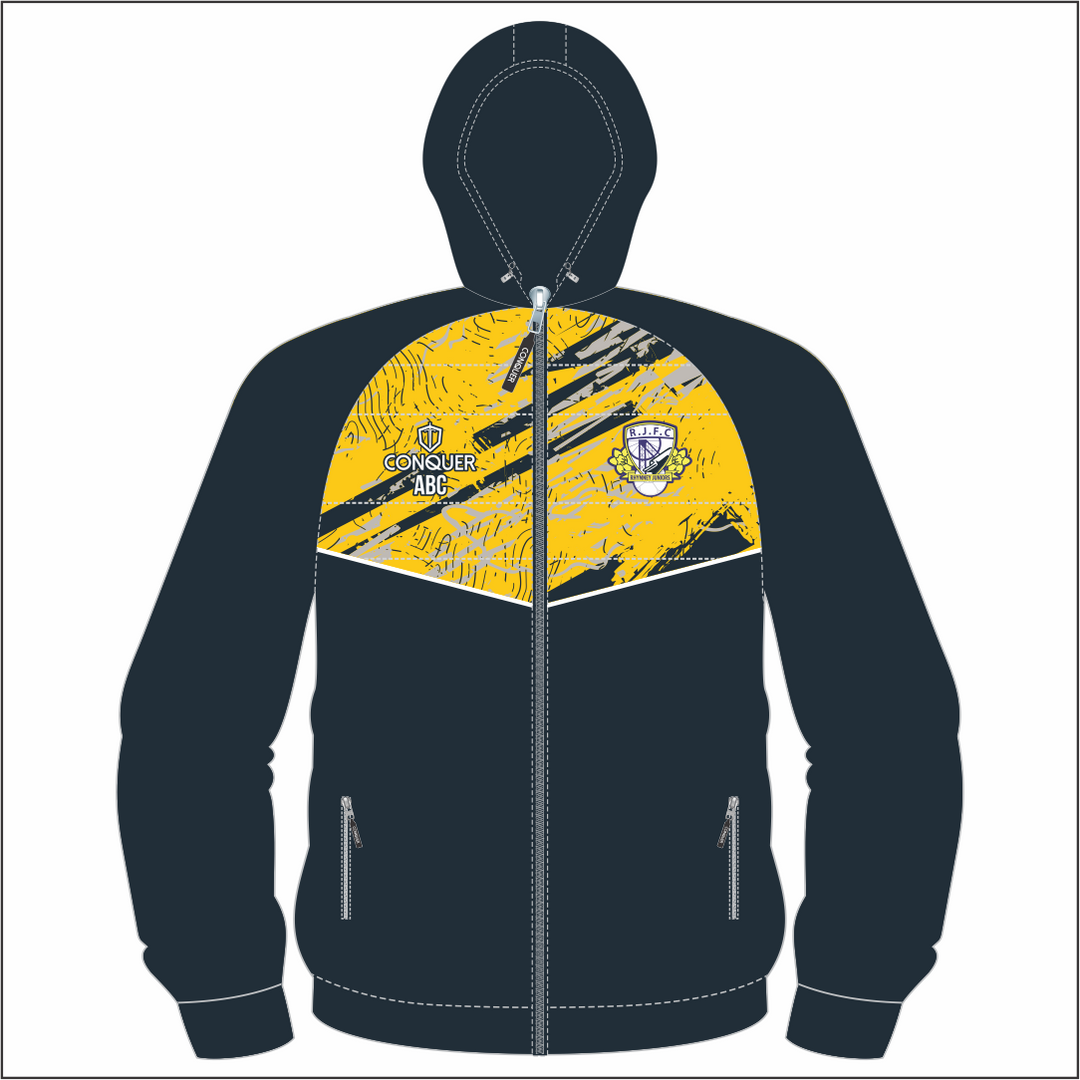 Rhymney JFC 26/27 Full Zip Hybrid Hoodie KIDS