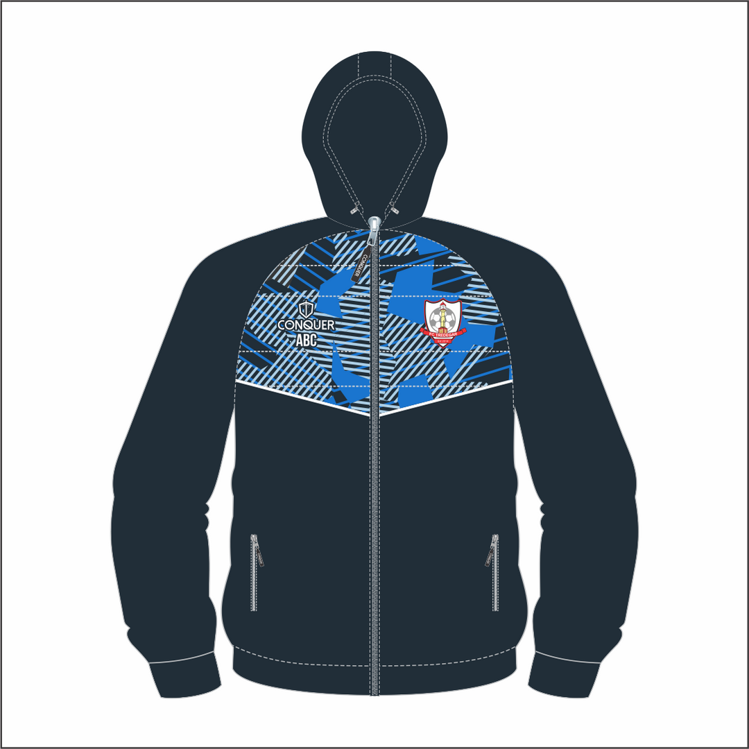 FC Tredegar Minis & Juniors Full Zip Hybrid Hoodie