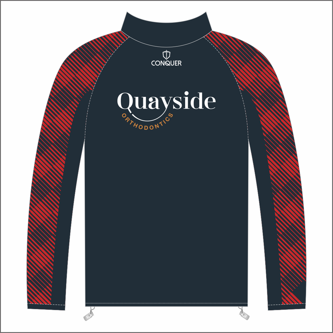 CSFA Boys PRO 1/4 Zip Midlayer - Navy