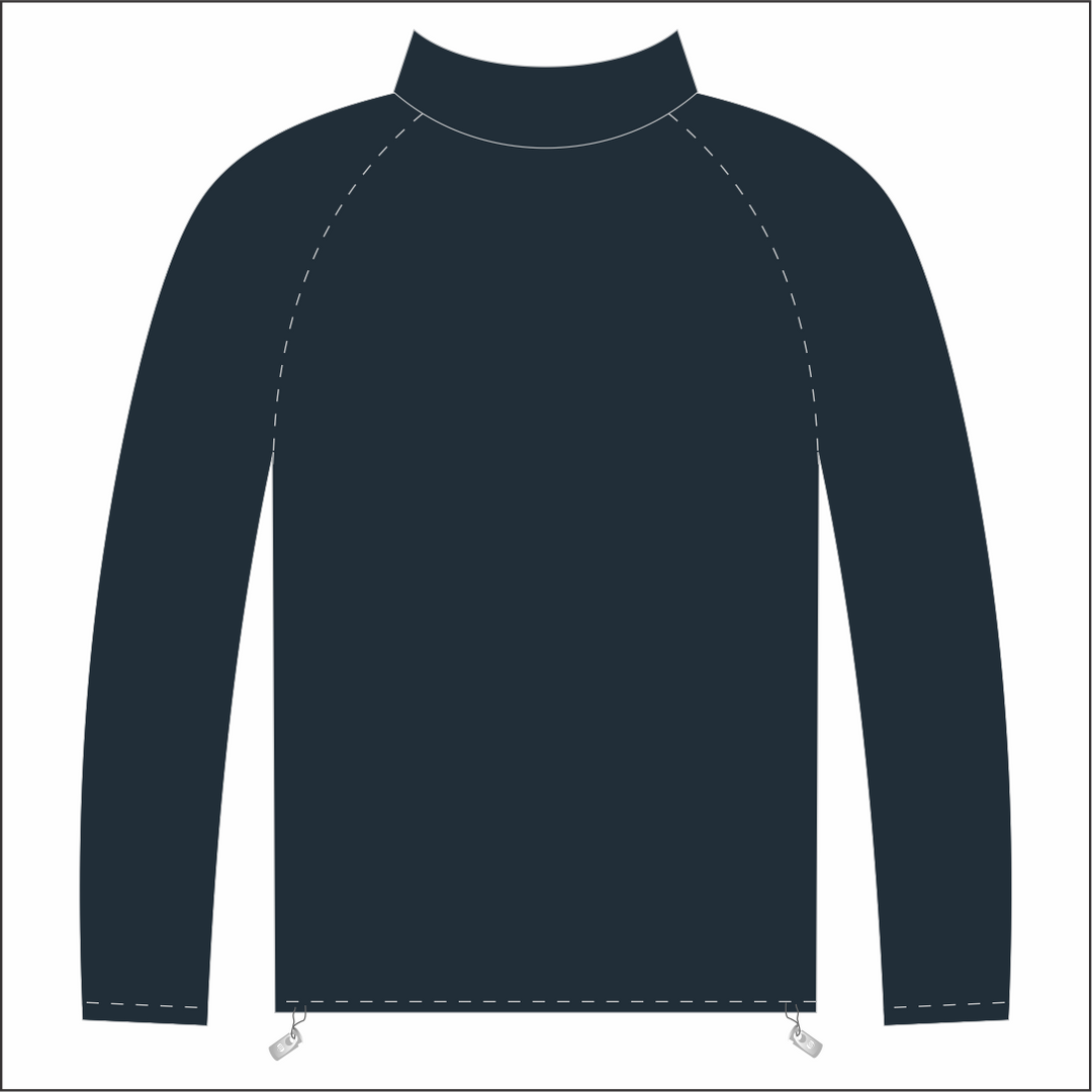 Niners Women's Police Rugby 1/4 Zip Midlayer