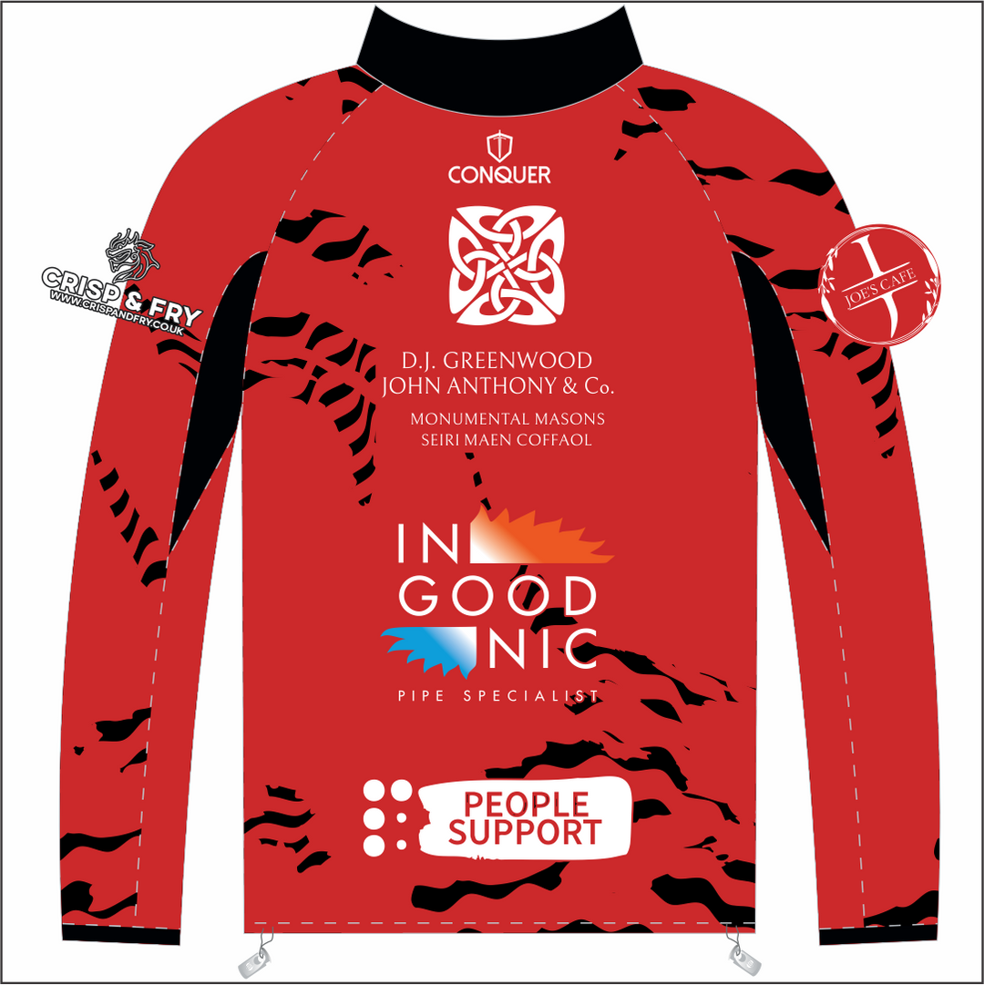 Pantyffynnon RFC PRO 1/4 Zip Midlayer