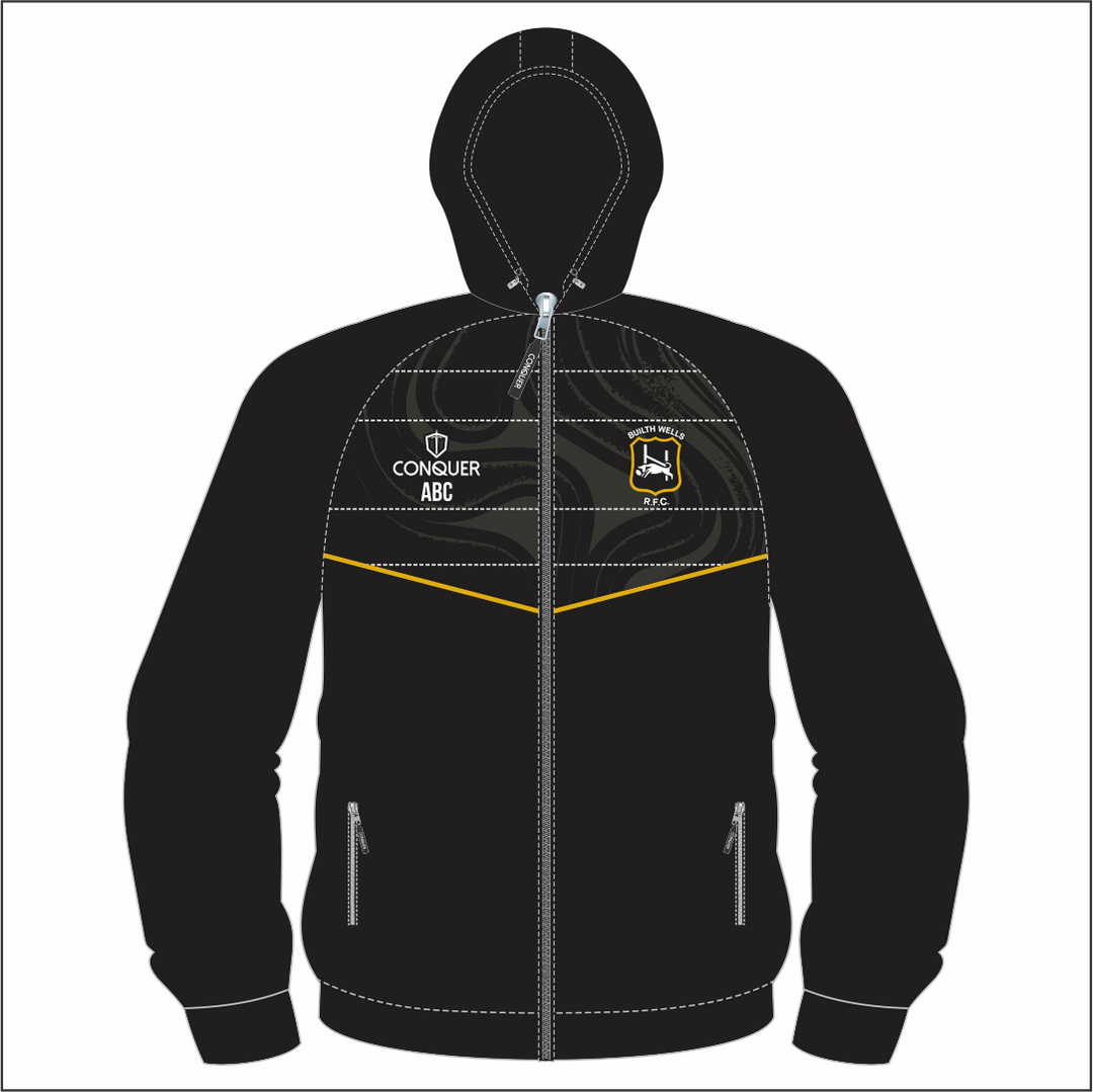 Builth Wells RFC Full Zip Hybrid Hoodie - 26/27