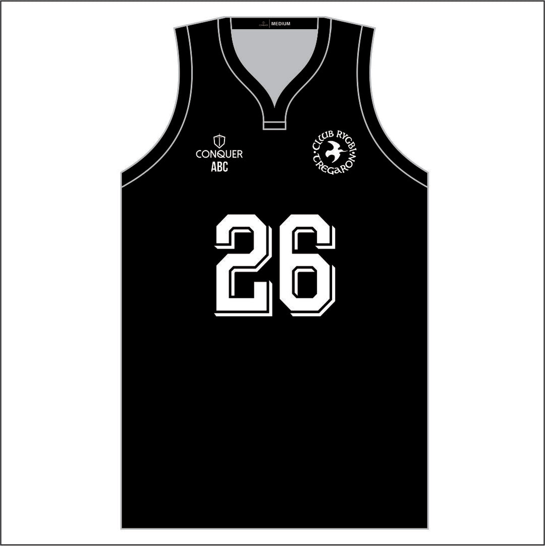 Tregaron RFC Sublimated Basketball Vest