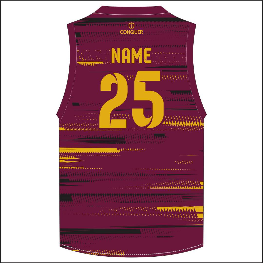Pontarddulais Cricket Sublimated Aussie Vest - Plain Pattern