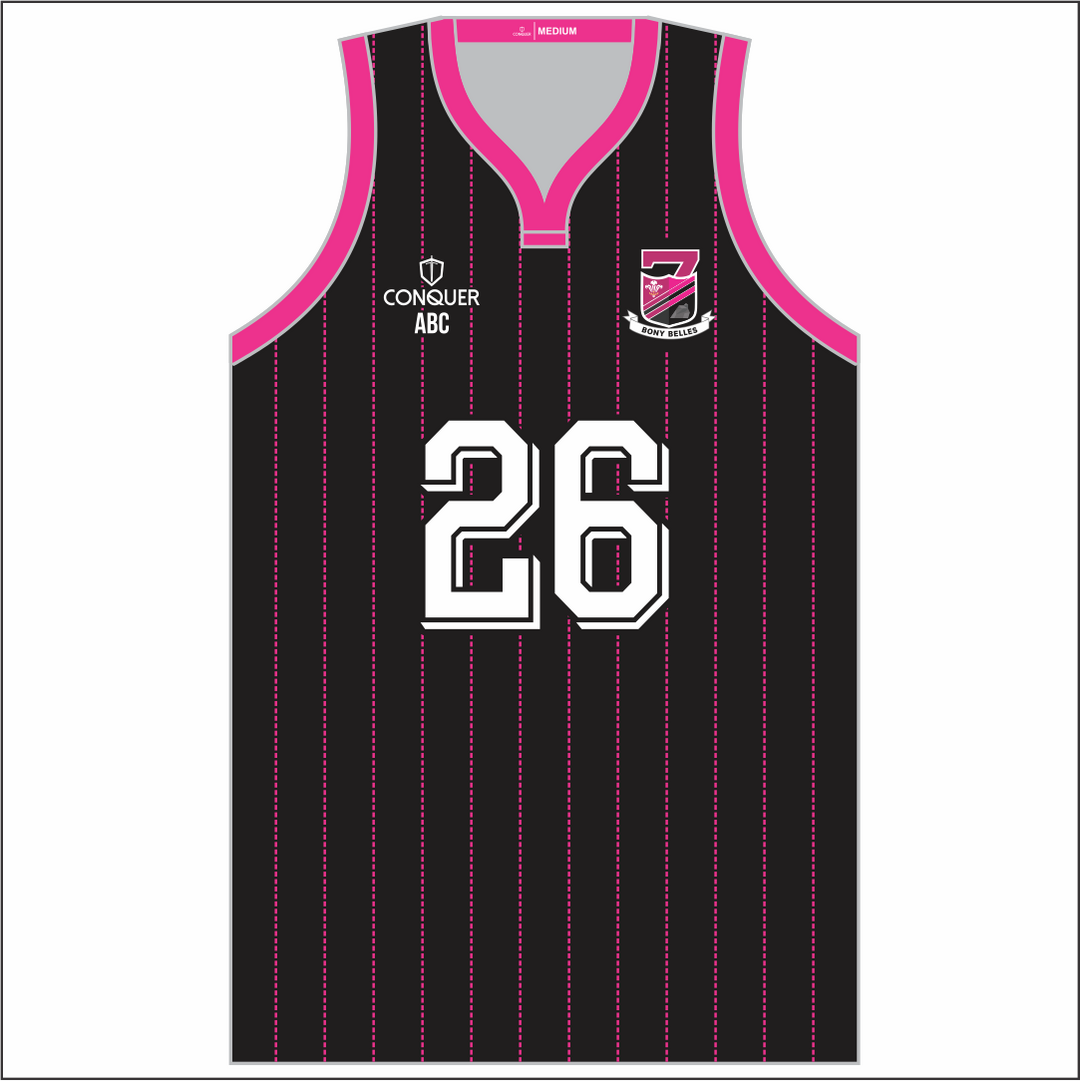 Bony Belles Sublimated Basketball Style Vest