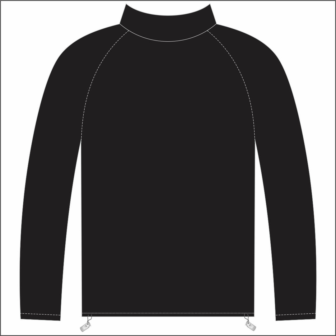 Rhymney Valley School 1/4 Zip Midlayer Kids