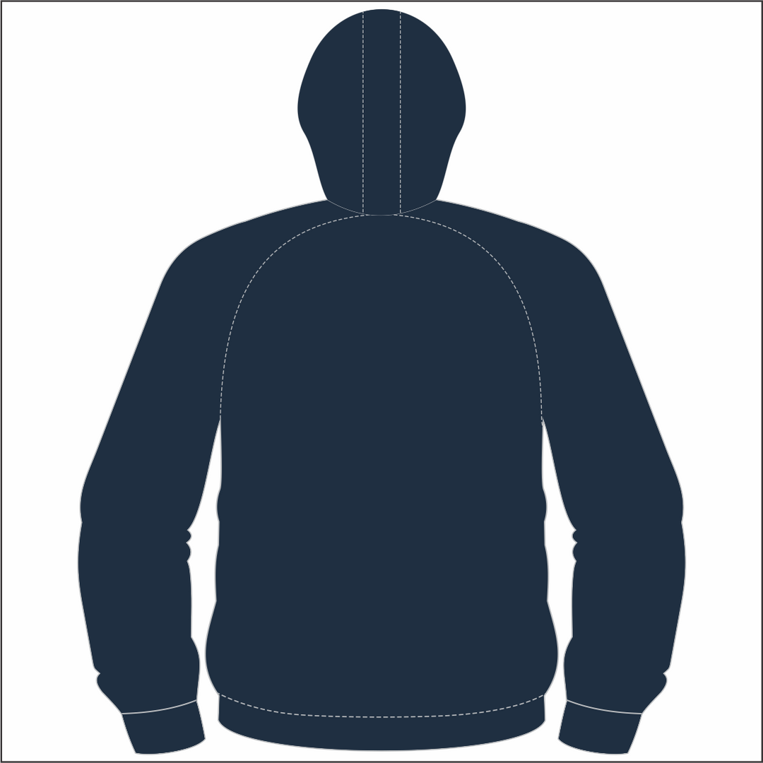 Esselle Rugby 7s WOMENS Team Full Zip Hybrid Hoodie