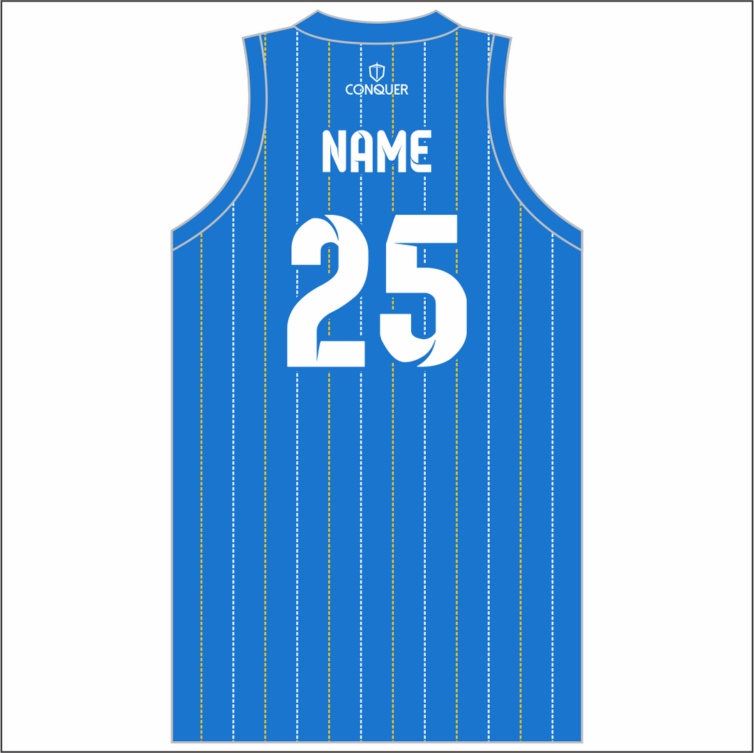 Penallta RFC JUNIORS Striped Sublimated Basketball