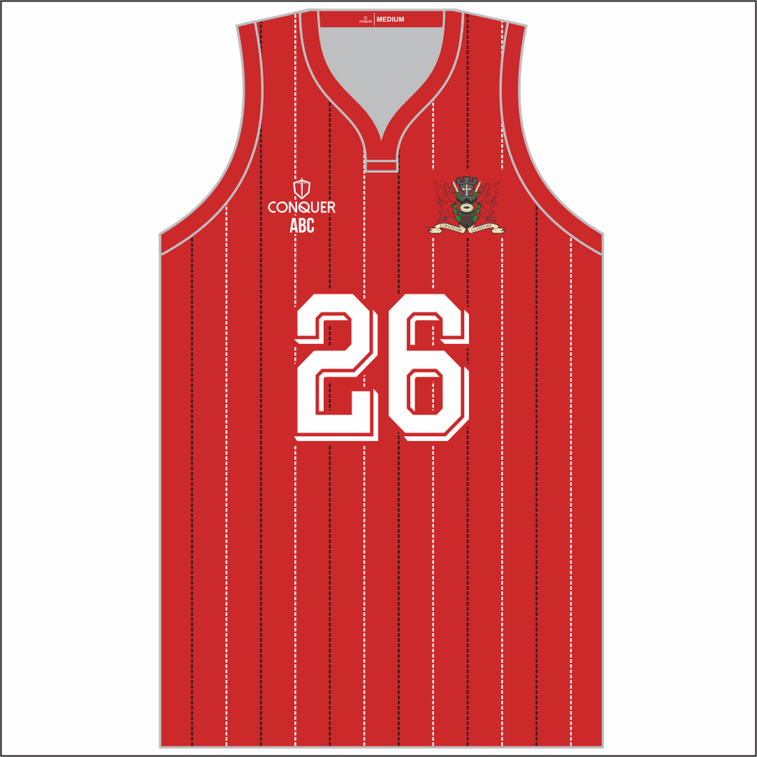 Llandybie RFC Sublimated Basketball Style Vest