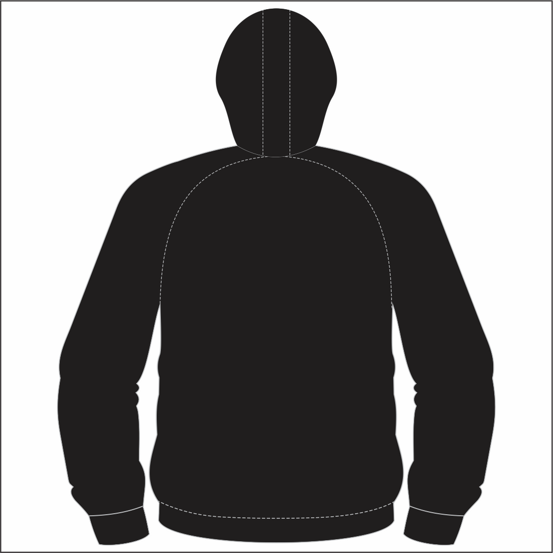 SSRU U16s (Blacks WEST) Full Zip Hybrid Hoodie