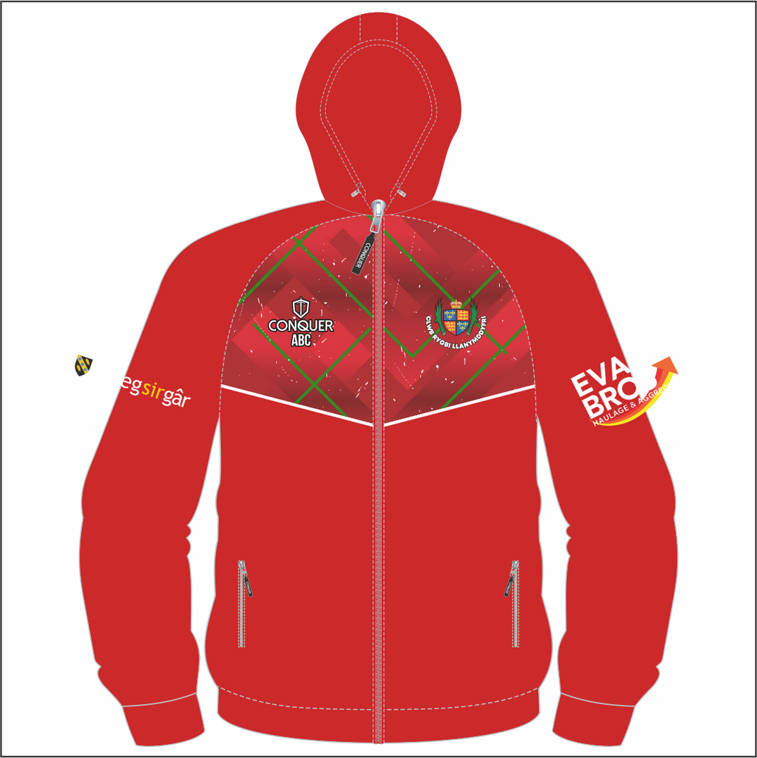 Llandovery RFC Full Zip Hybrid Hoodie KIDS - 26/27