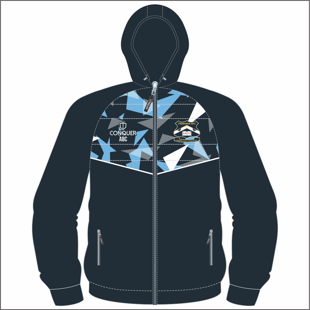 Trebanos RFC 26/27 Full Zip Hybrid Hoodie KIDS